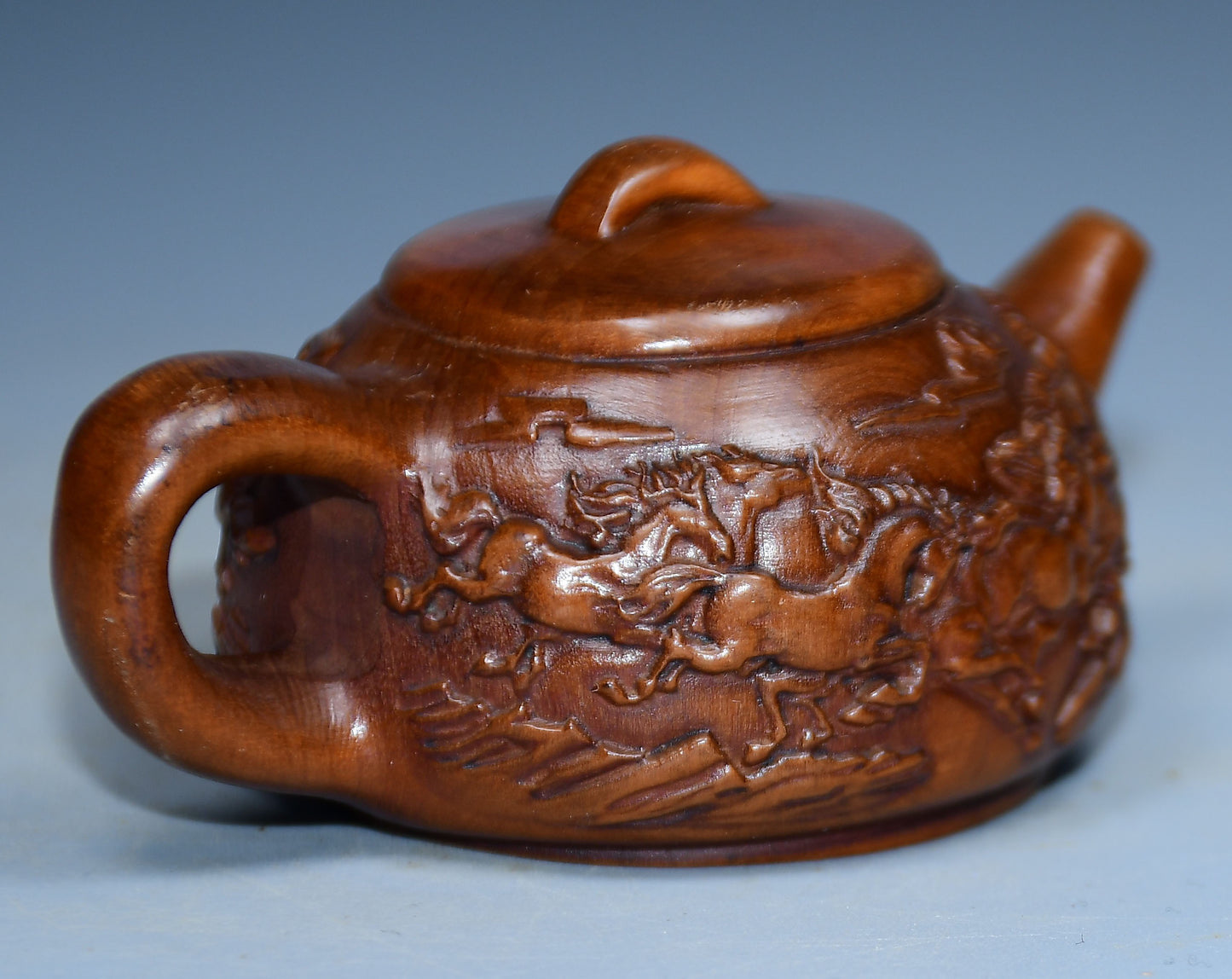 Huangyangmu Eight Steed Pot Handle