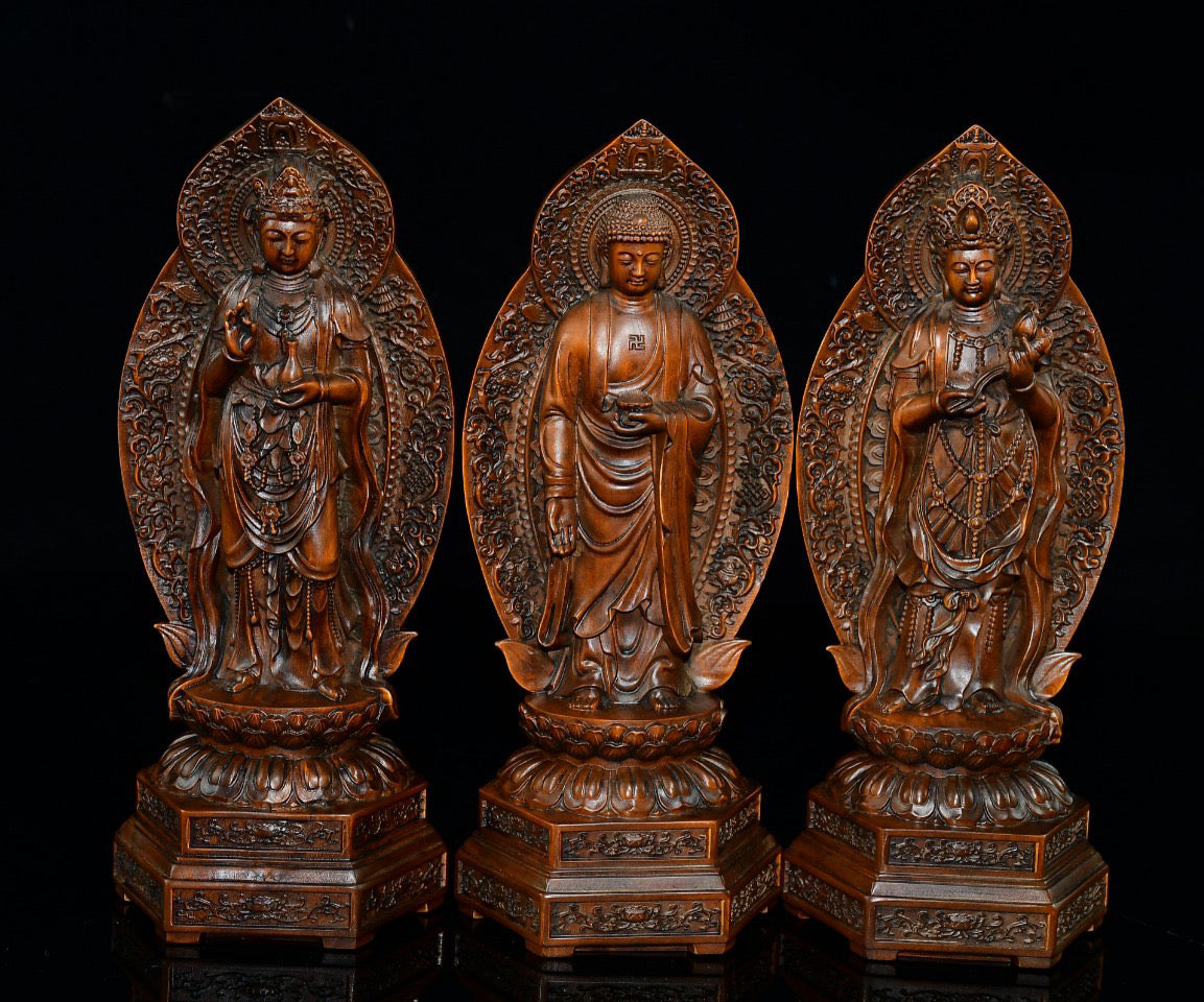 Huangyangmu Western Three Sages Ornament