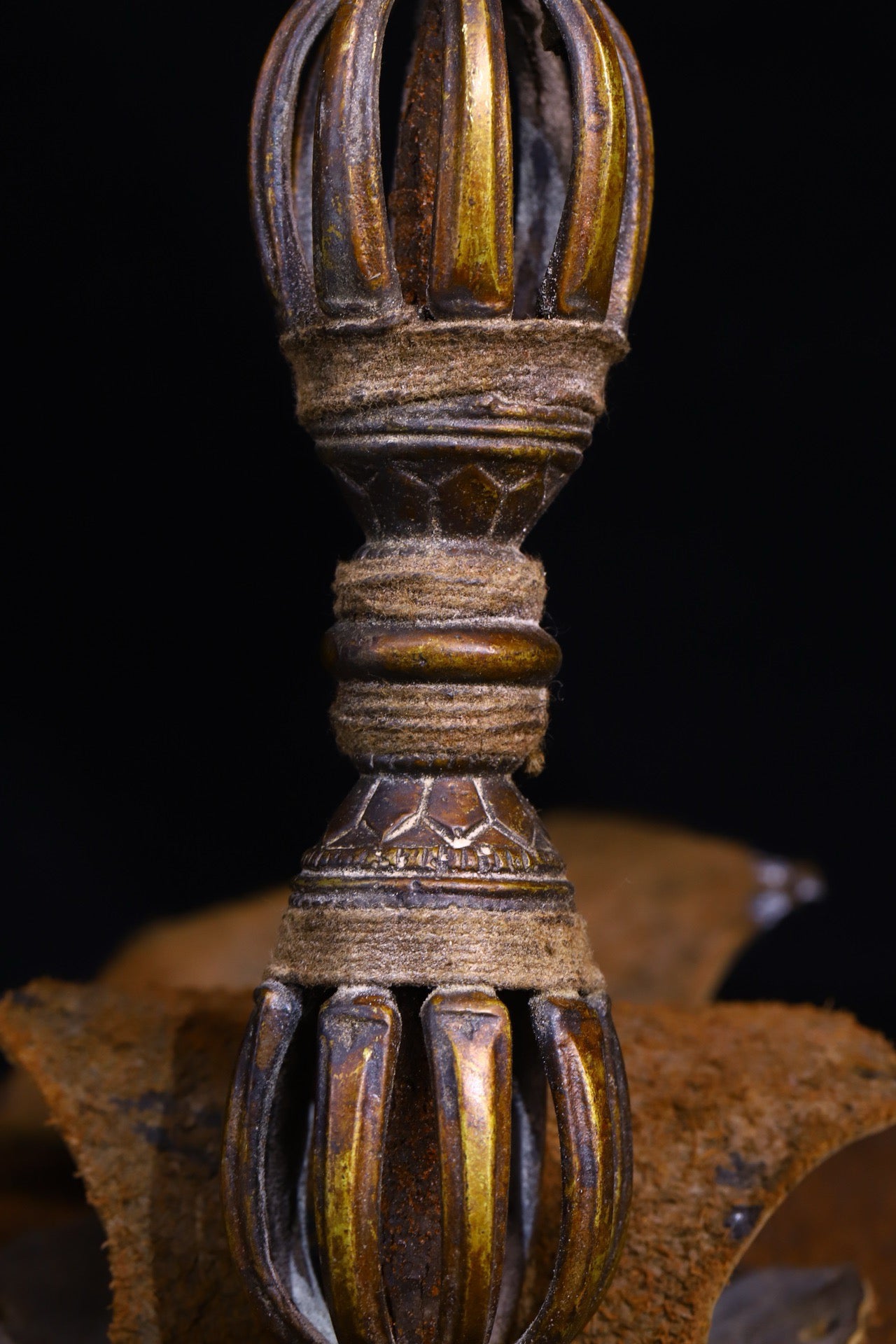 Copper body pure handmade hammering, chiseling and carving of old artifacts