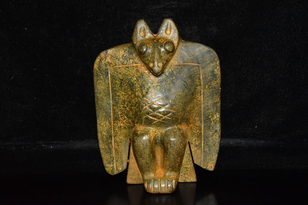 Chinese antique meteorite bird