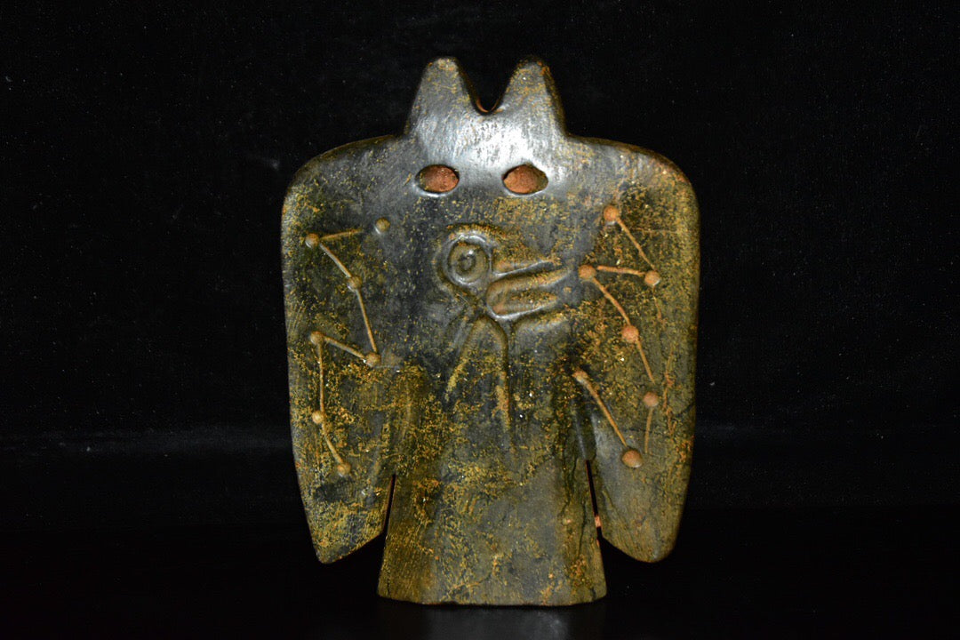 Chinese antique meteorite bird