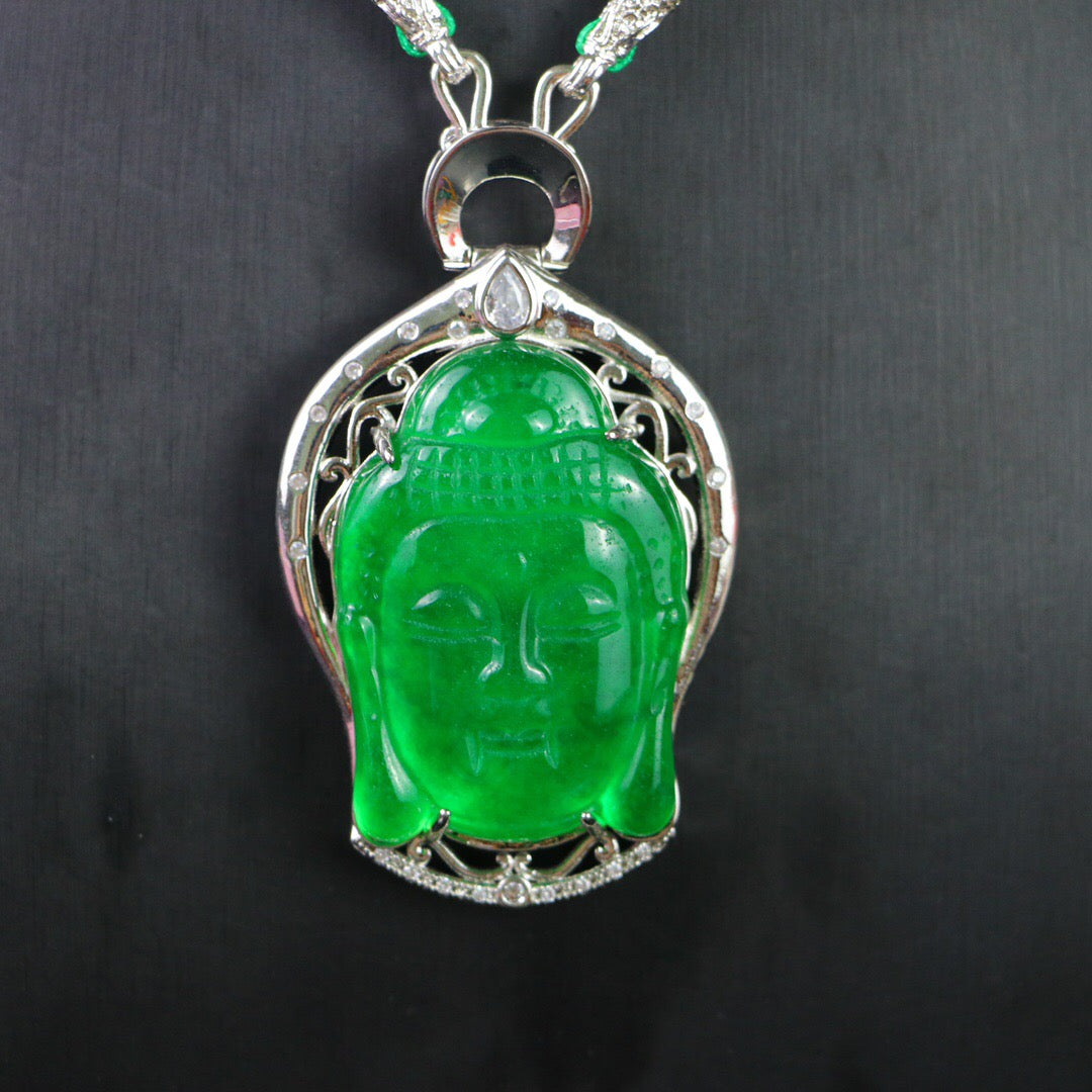 Chinese Antique Perfect High Ice Precision Carving 【 Guanyin Brand 】