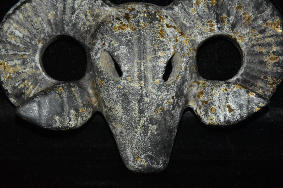 Chinese antique meteorite goat head