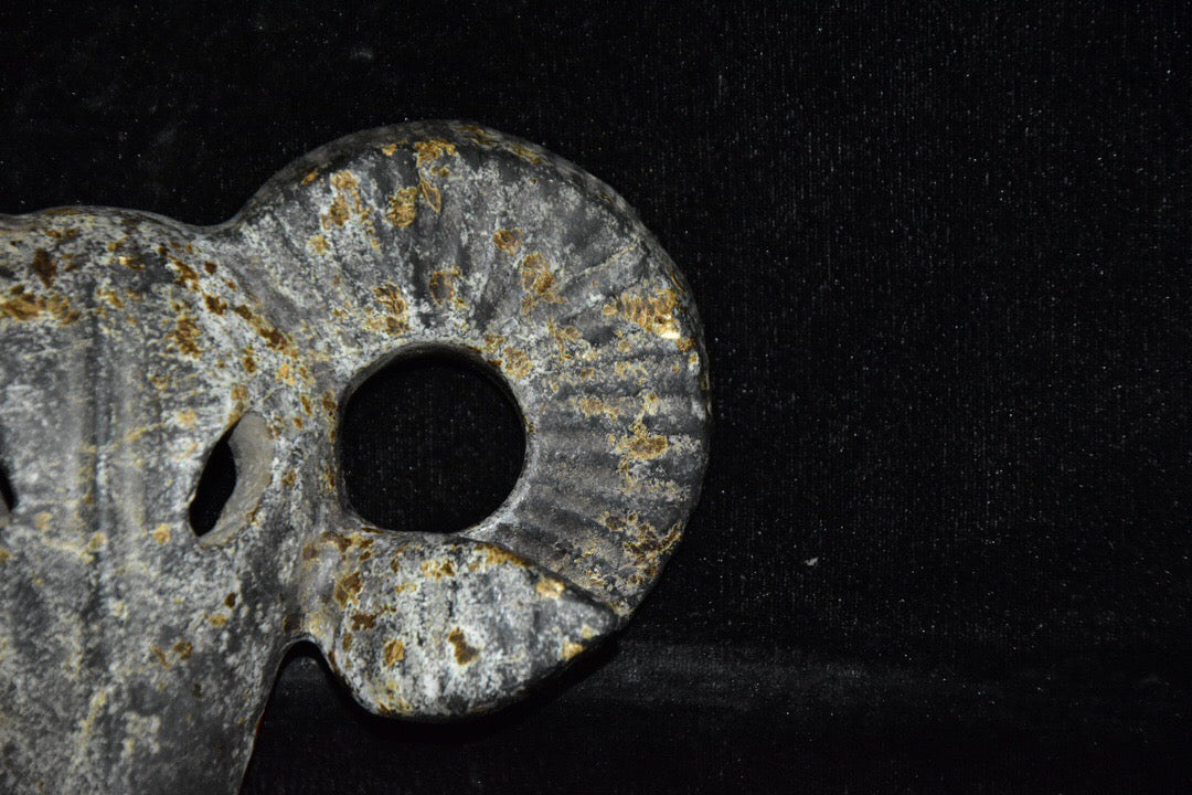 Chinese antique meteorite goat head