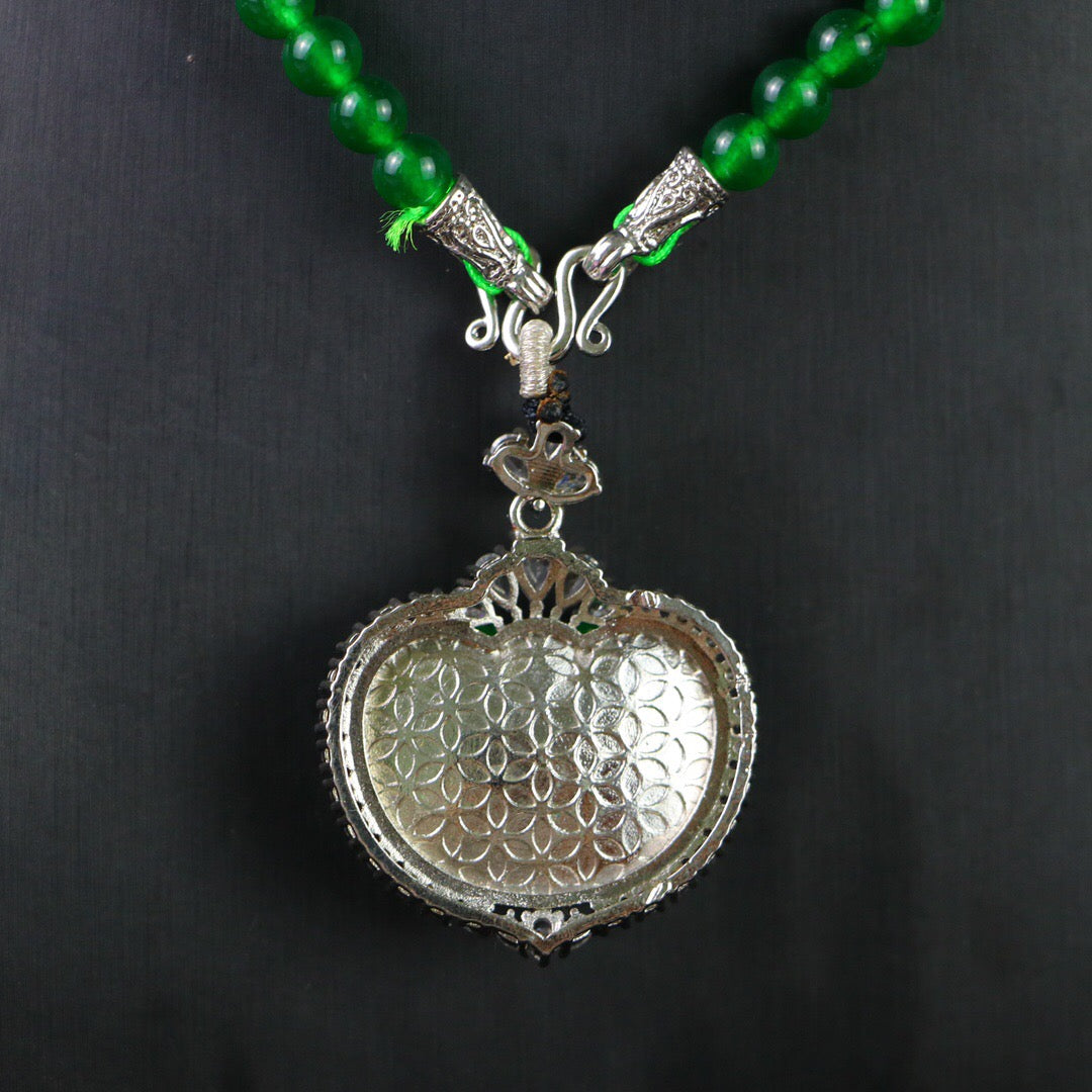 Chinese Antique Perfect High Ice Precision Carving [Love Brand]