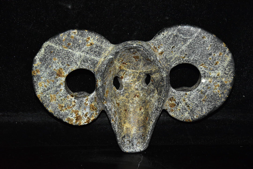 Chinese antique meteorite goat head