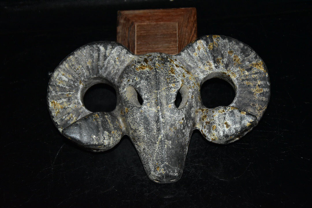 Chinese antique meteorite goat head