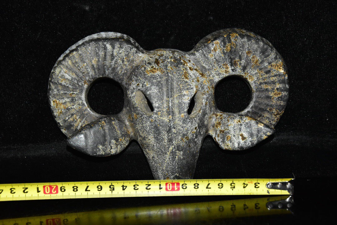 Chinese antique meteorite goat head