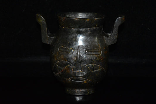 Chinese antique meteorite artifact