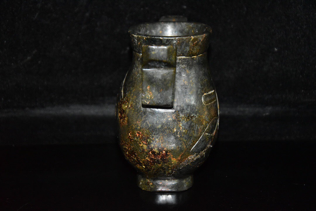 Chinese antique meteorite artifact