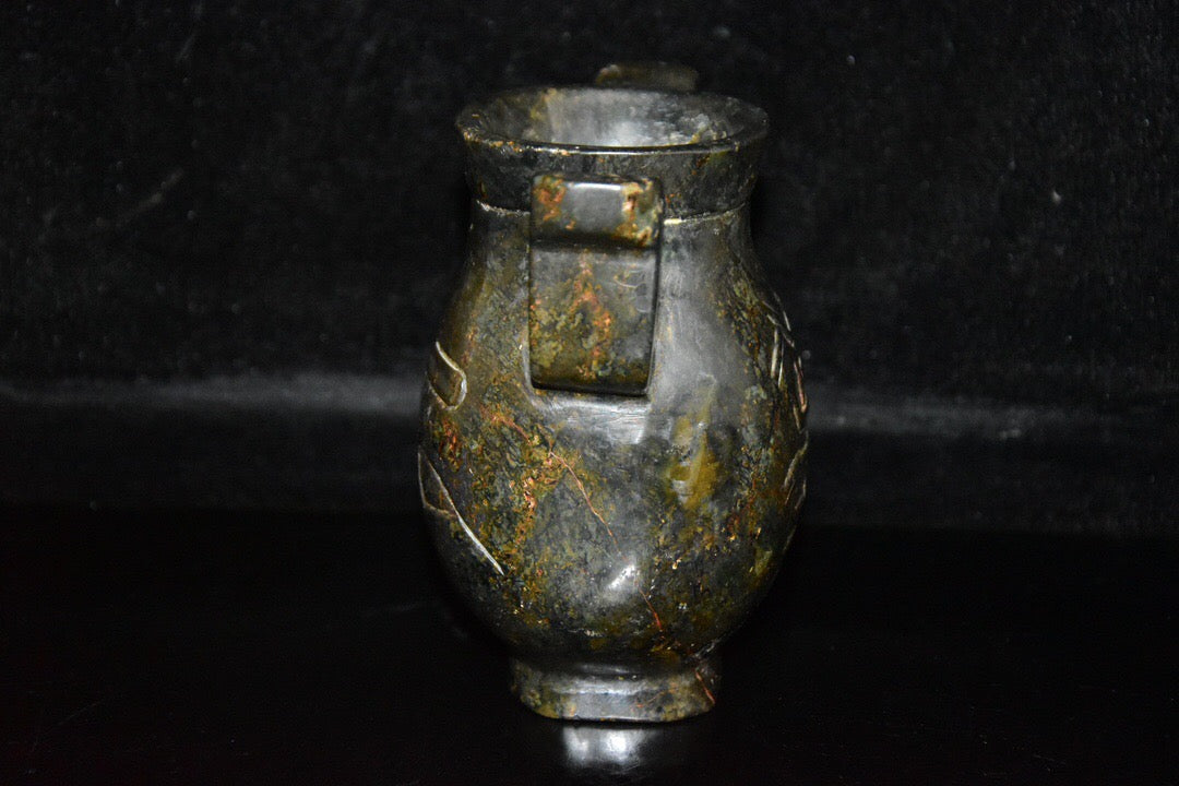 Chinese antique meteorite artifact