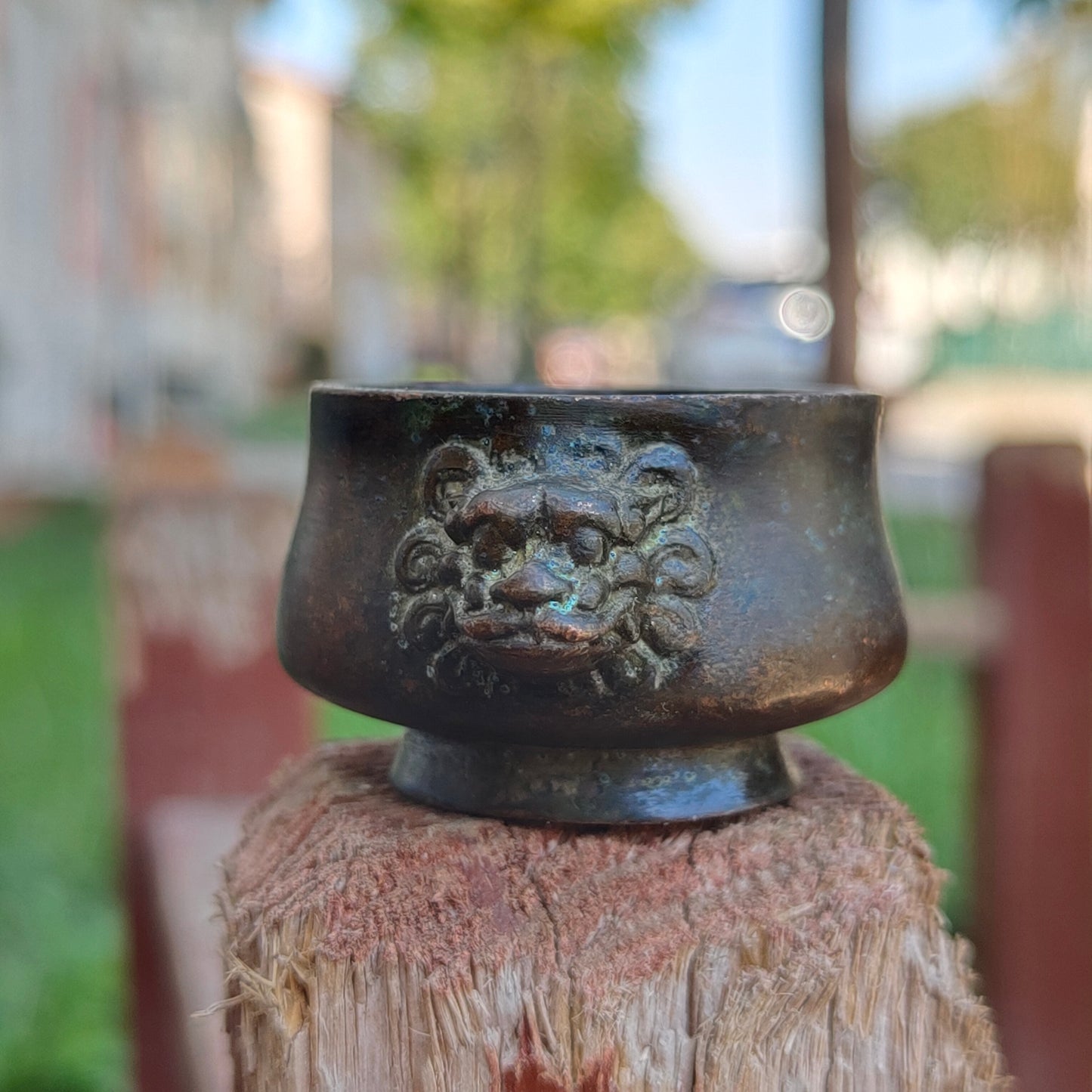 Chinese pure copper incense burner