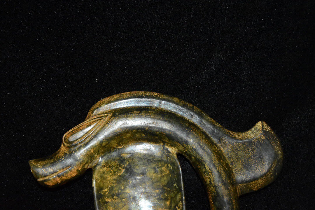 Chinese antique meteorite dragon