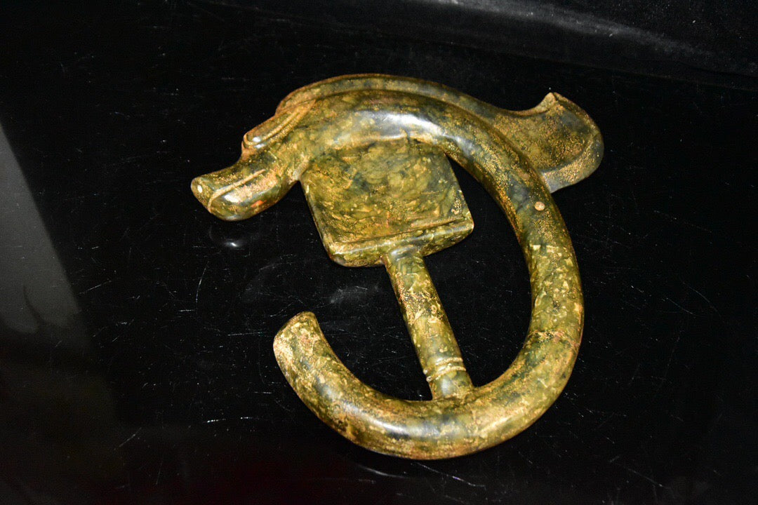 Chinese antique meteorite dragon