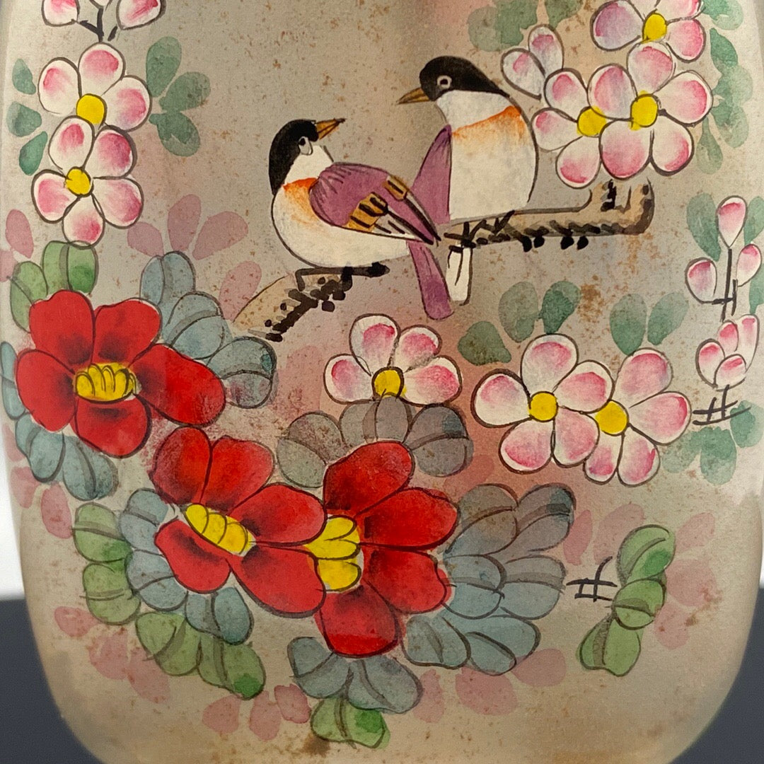 Chinese Antique Glass [Dual Dwelling Picture] Inner Painting snuff bottle