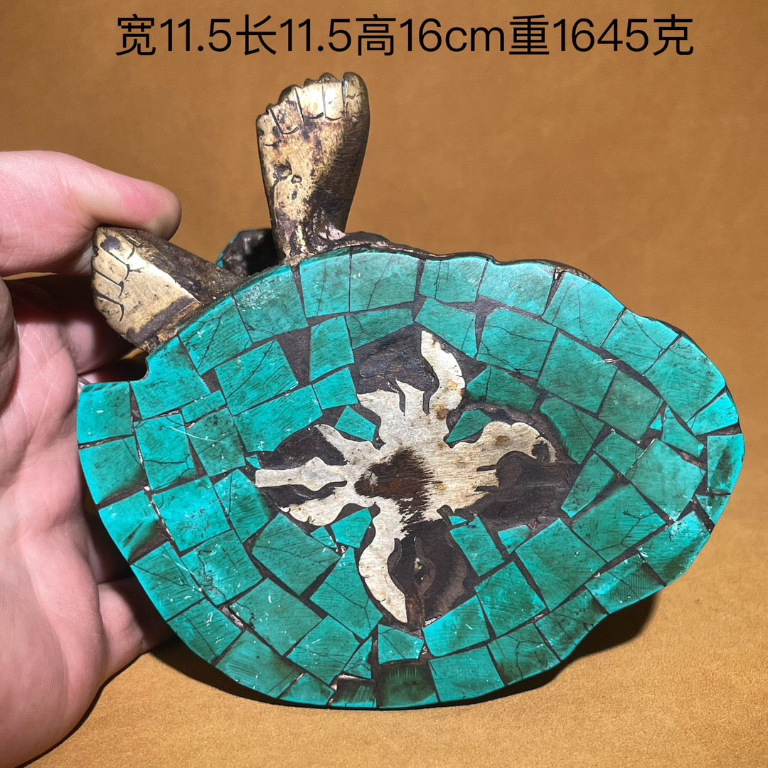 Chinese antique pure copper contemplative Buddha statue