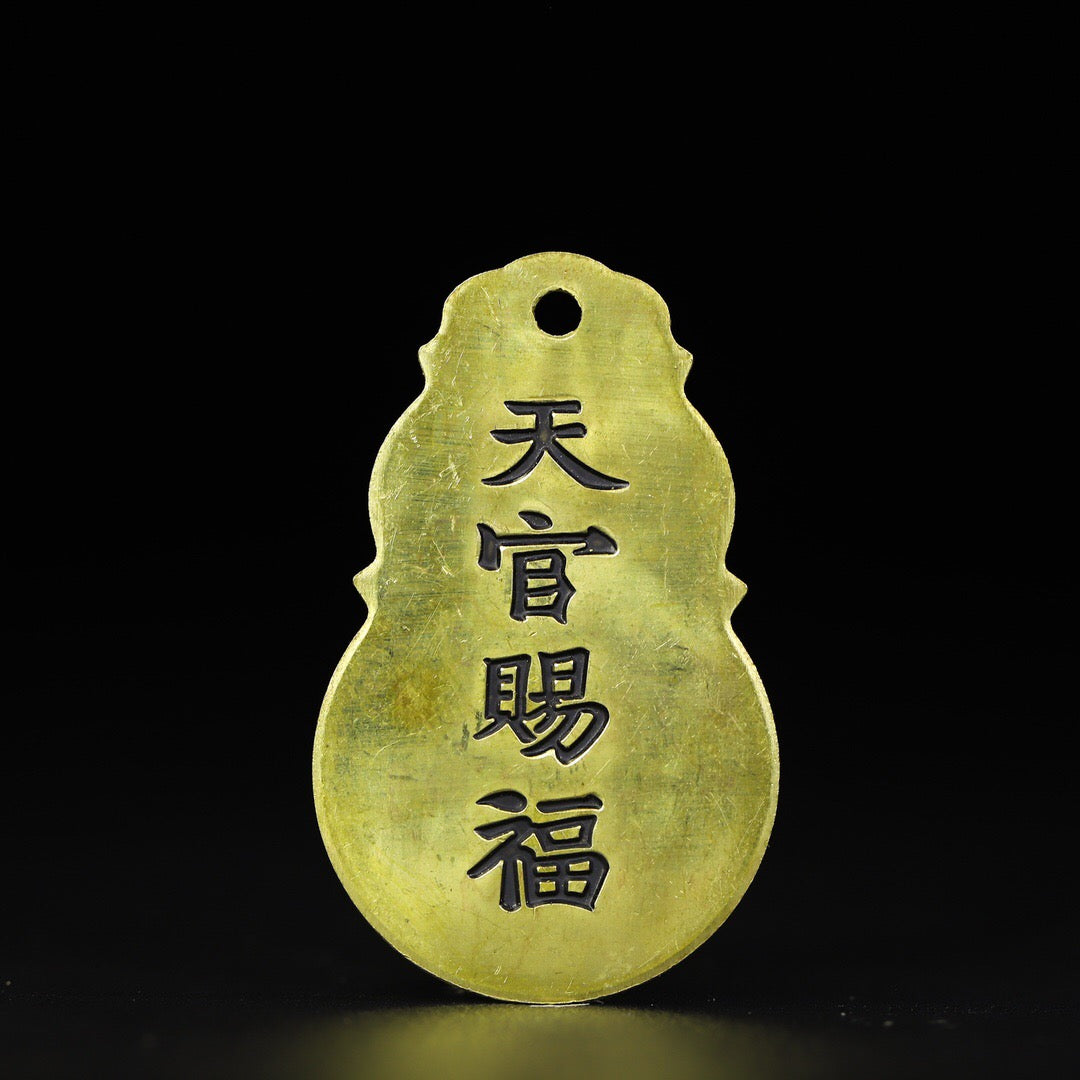 Chinese antique pure copper exquisite craftsmanship listed