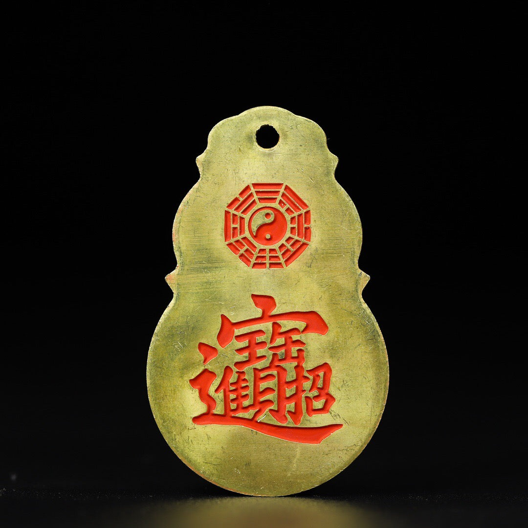 Chinese antique pure copper exquisite craftsmanship listed