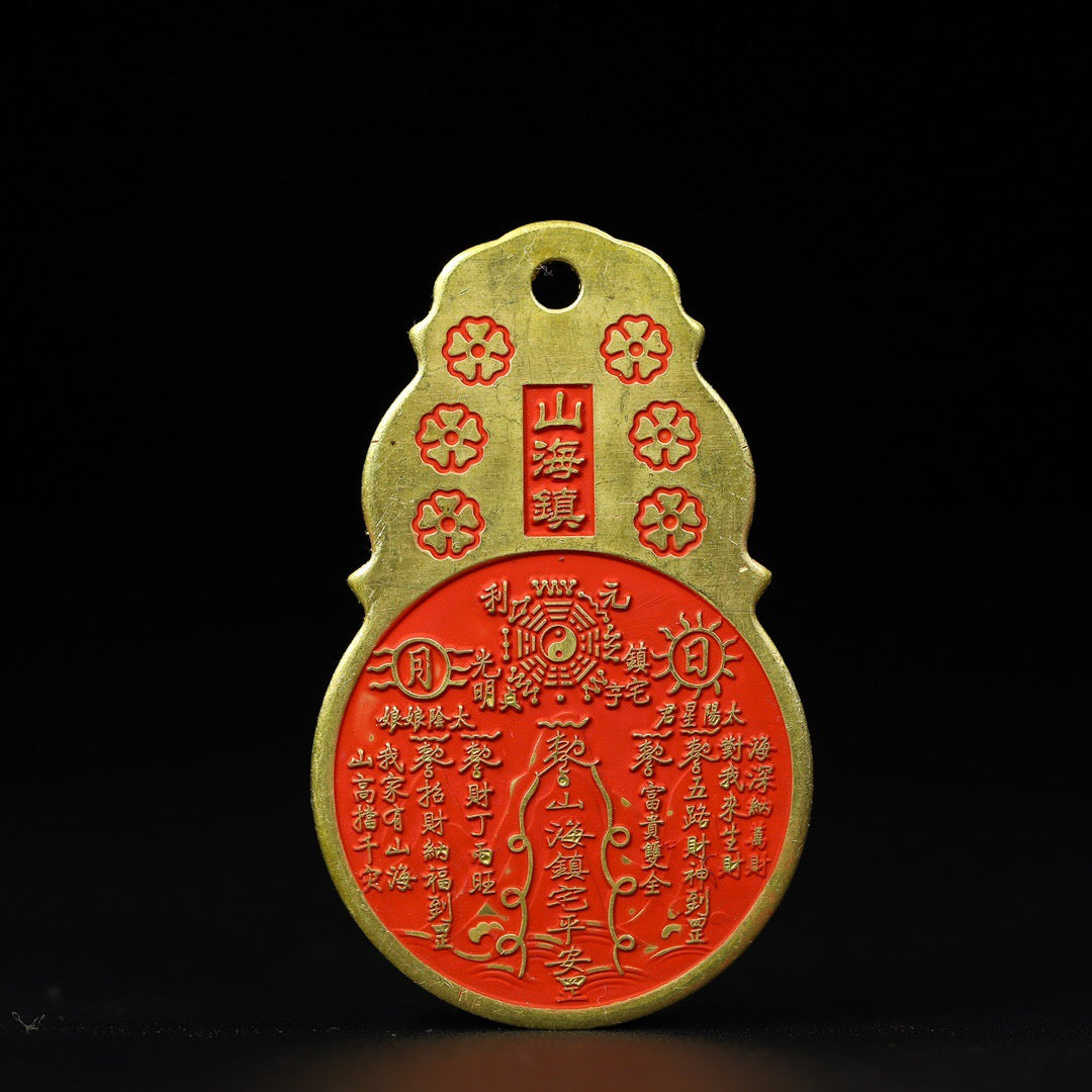 Chinese antique pure copper exquisite craftsmanship listed