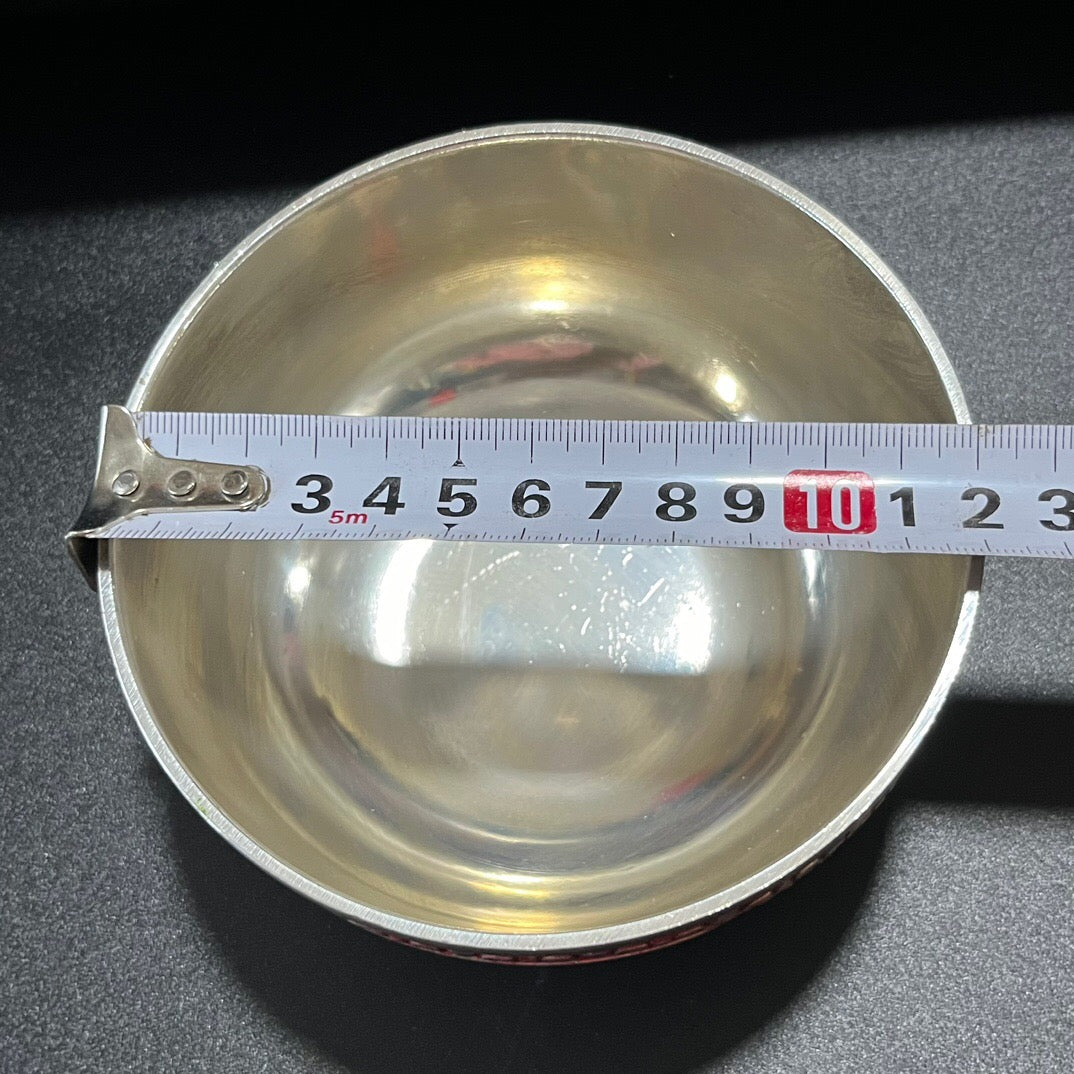 Chinese antique painted treasure pot