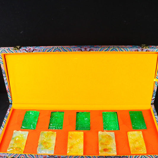 Chinese antique high ice precision carving [box set]