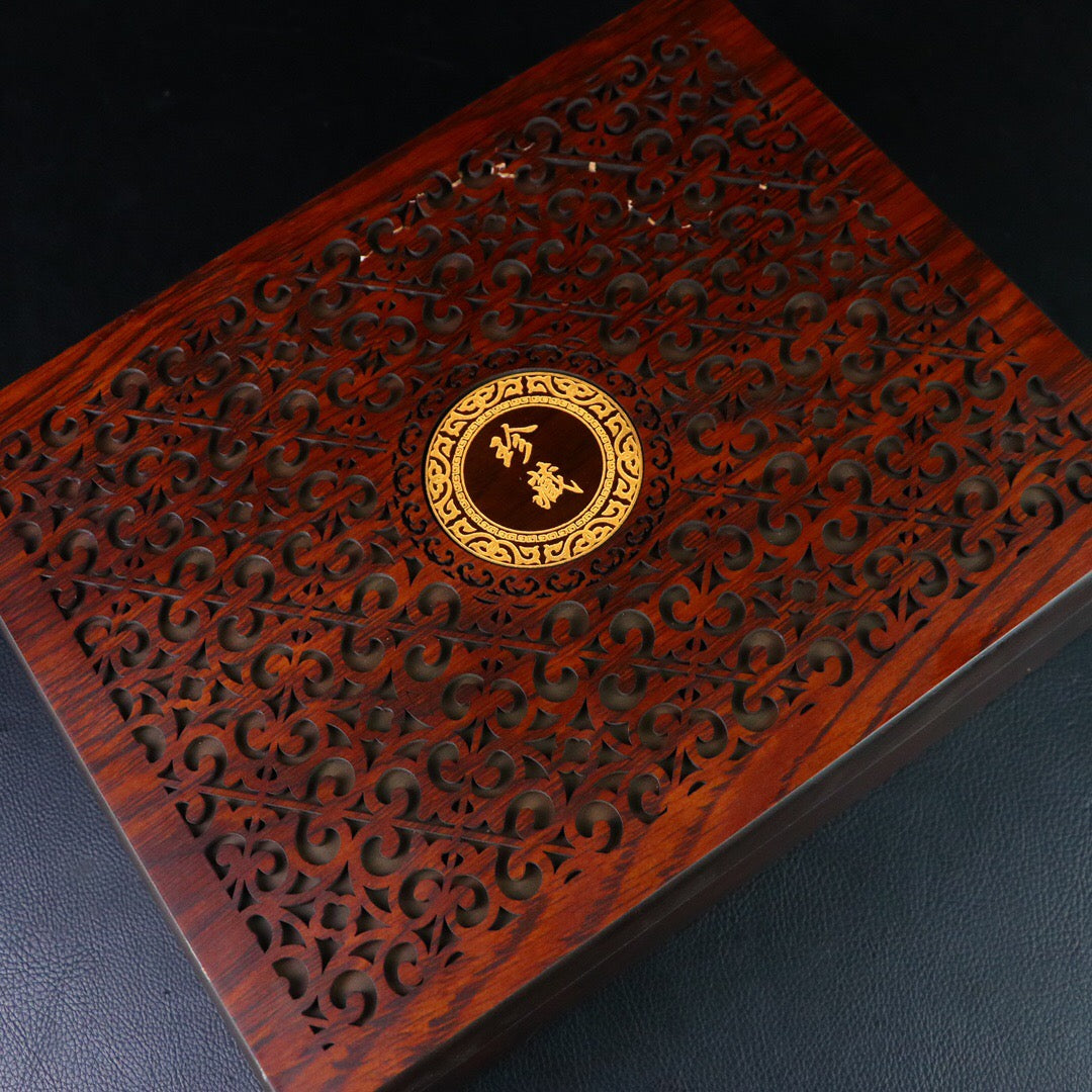 Chinese antique high ice precision carving [box set]