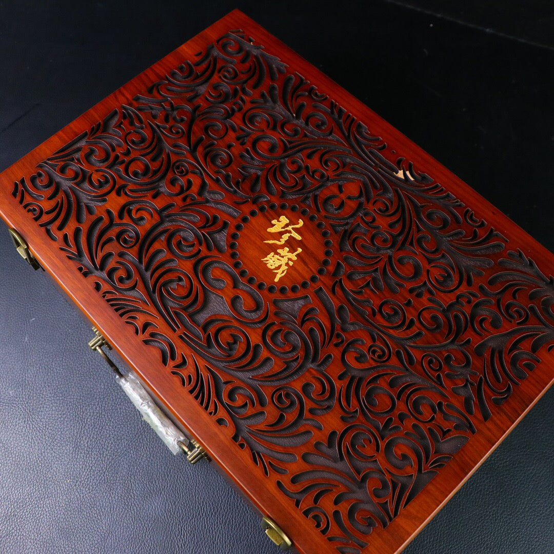 Chinese antique high ice precision carving [box set]