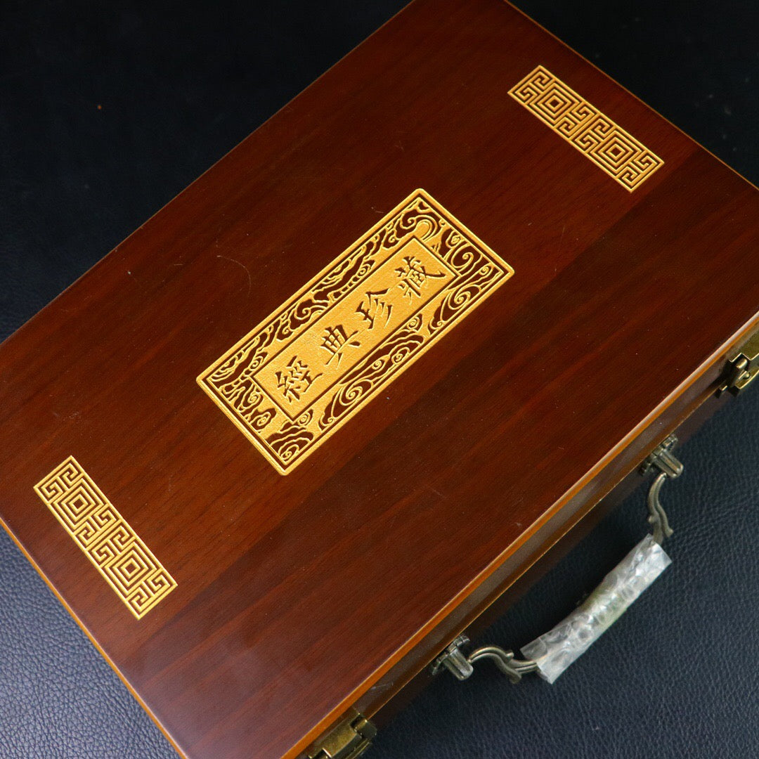 Chinese antique high ice precision carving [box set]