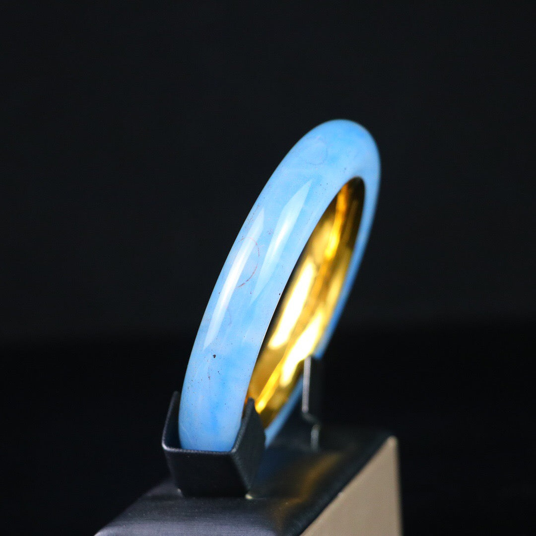 Chinese antique high ice precision carving [round bracelet]