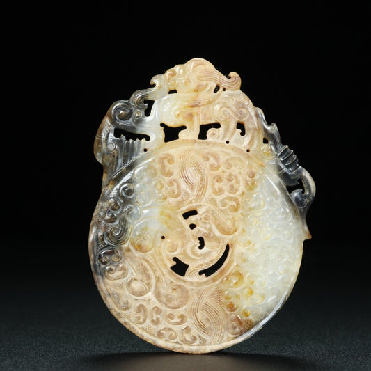 Chinese Antique Hotan Jade