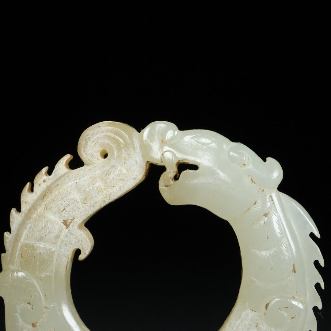 Chinese Antique Hotan Jade