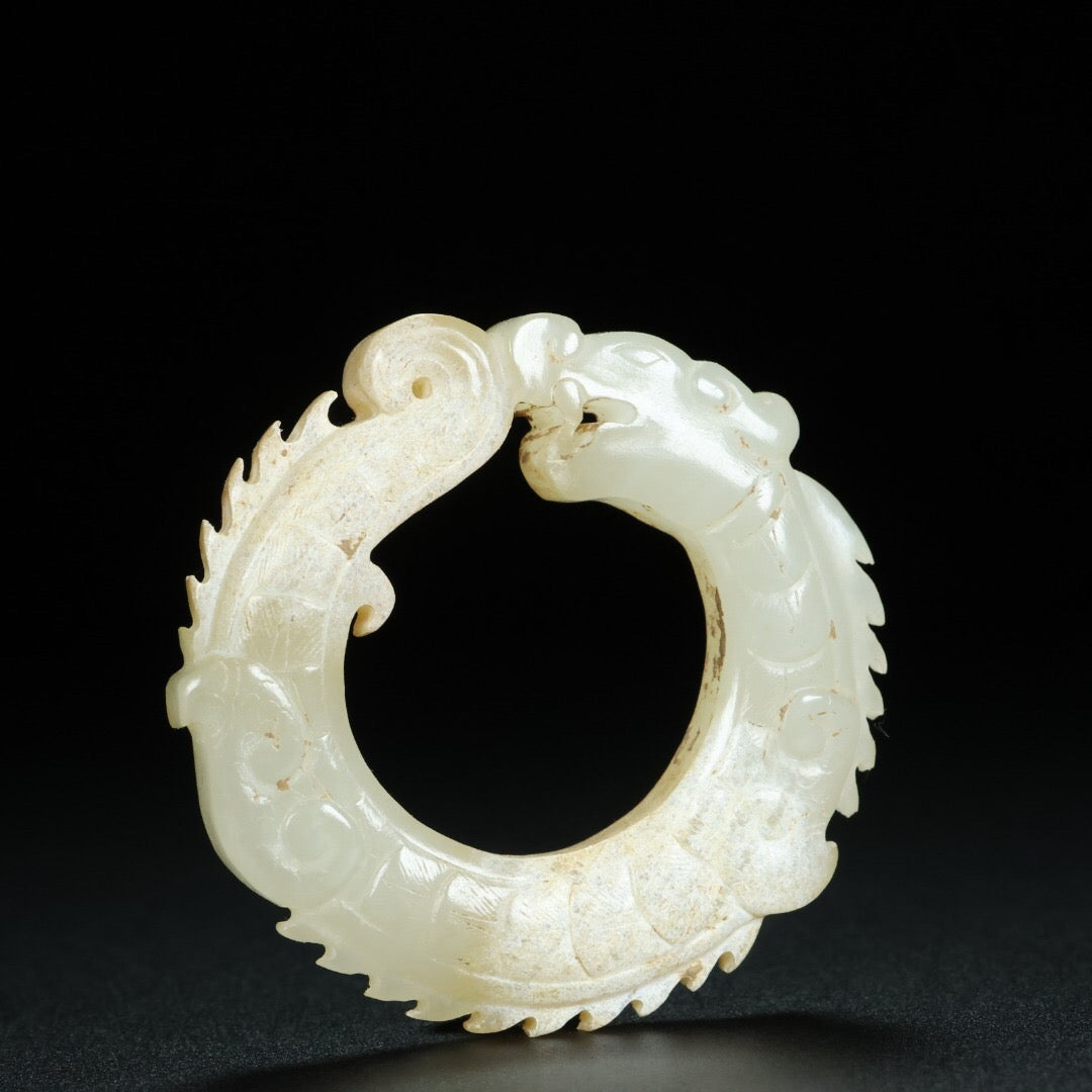 Chinese Antique Hotan Jade