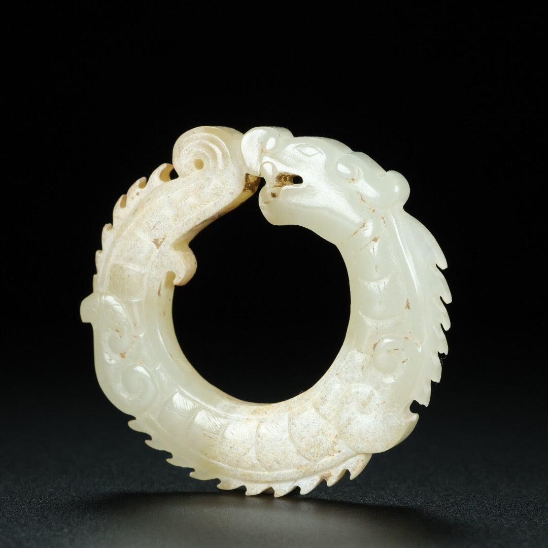 Chinese Antique Hotan Jade