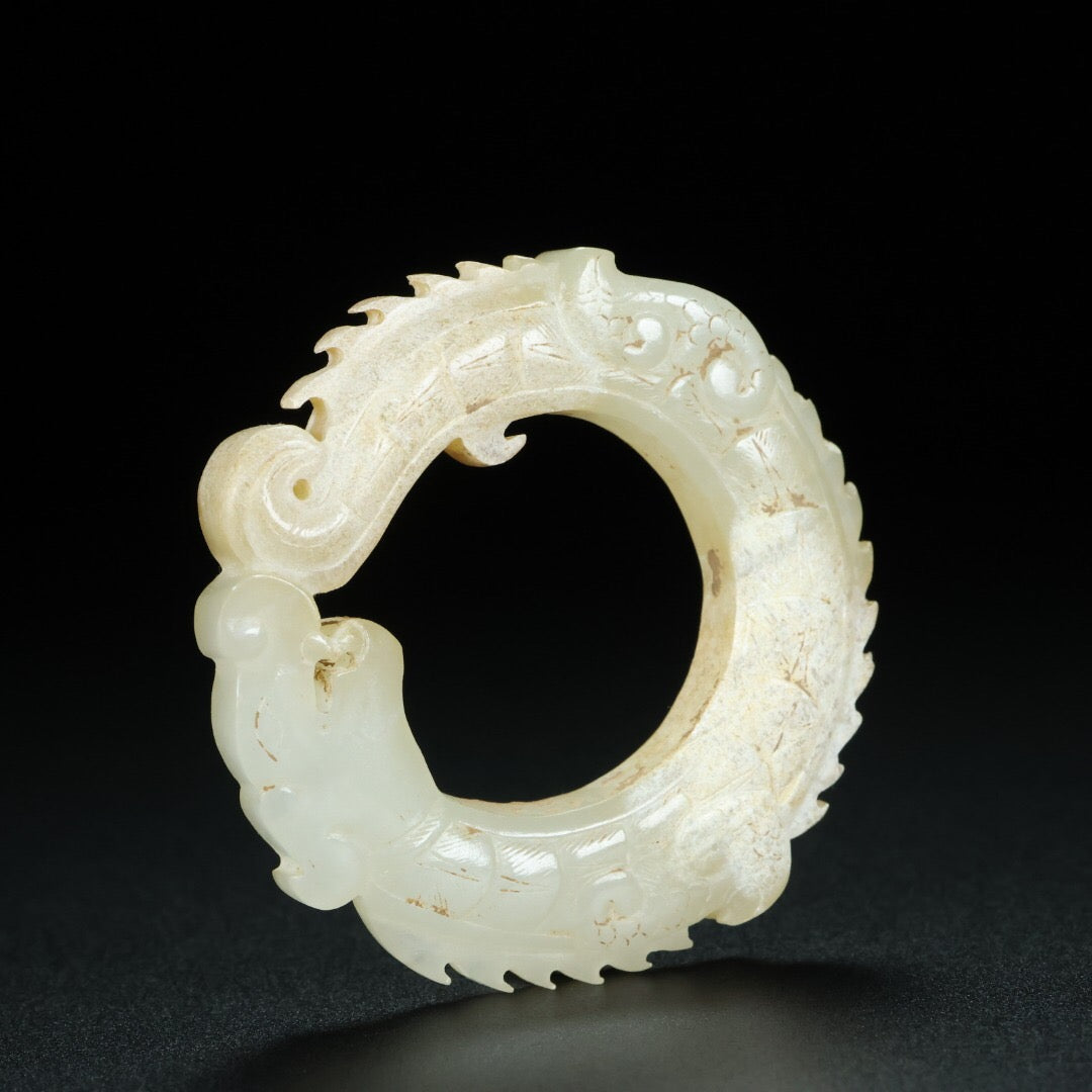 Chinese Antique Hotan Jade