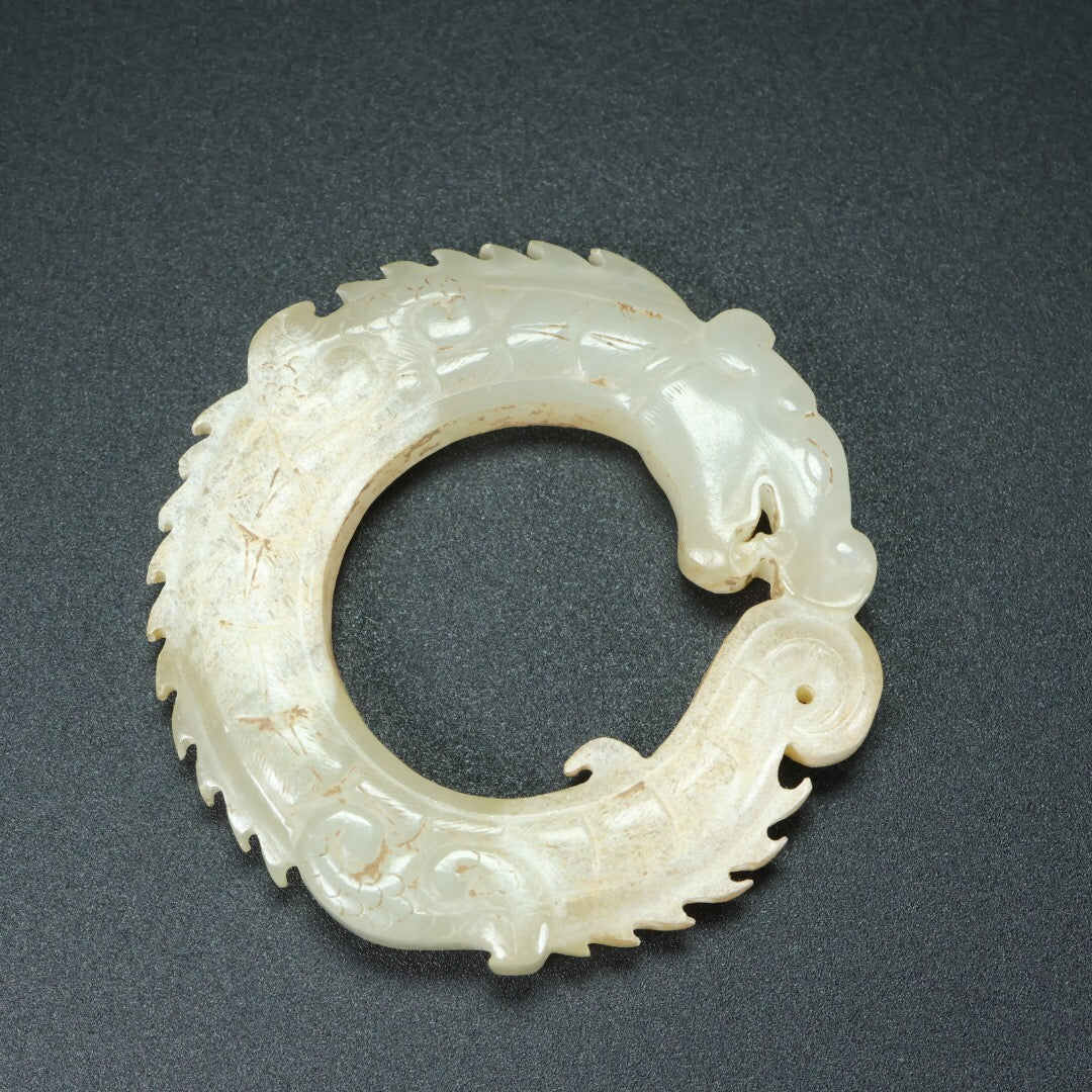 Chinese Antique Hotan Jade