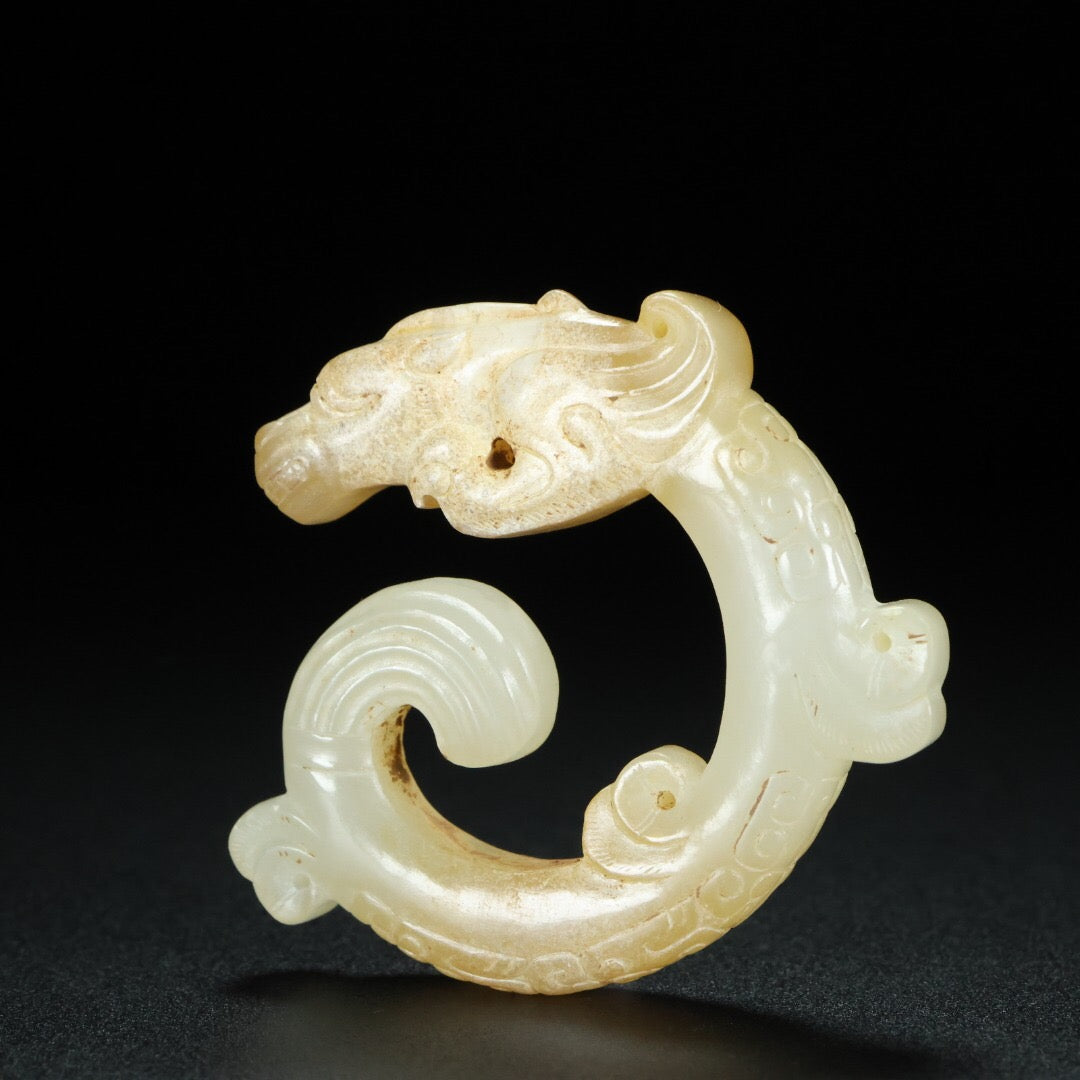 Chinese Antique Hotan Jade