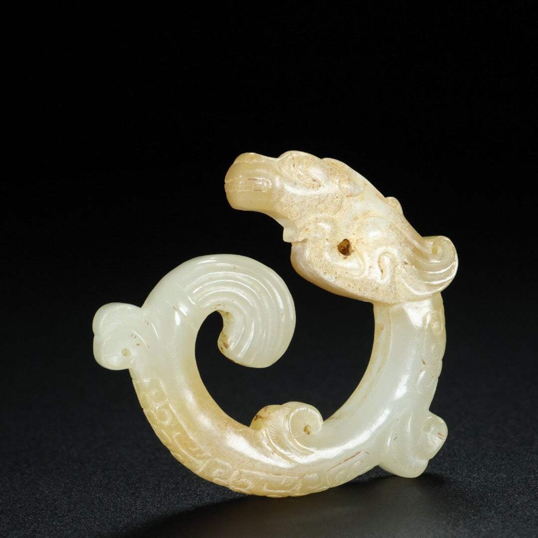 Chinese Antique Hotan Jade