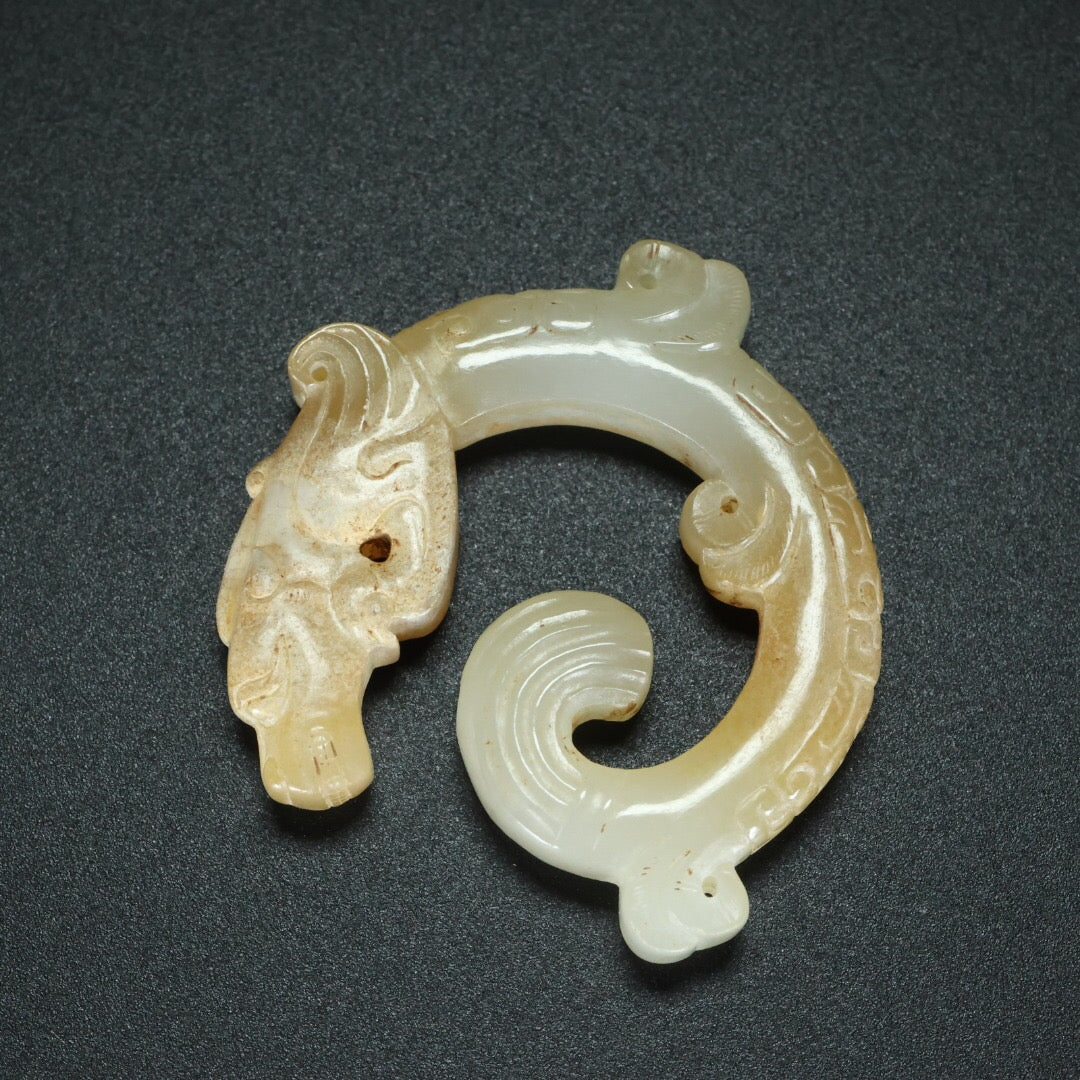 Chinese Antique Hotan Jade