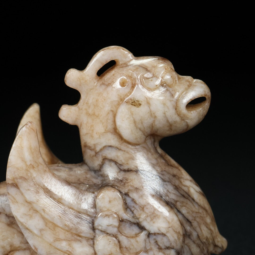 Chinese Antique Hotan Jade