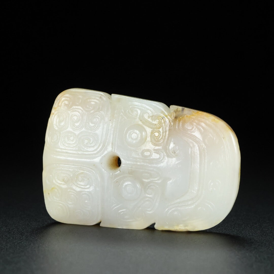 Chinese Antique Hotan Jade