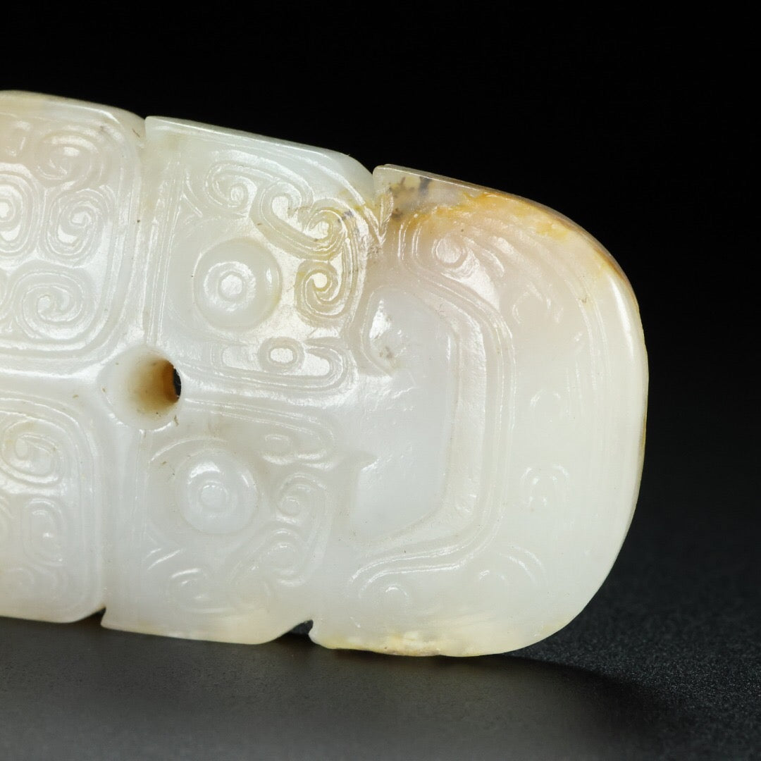 Chinese Antique Hotan Jade