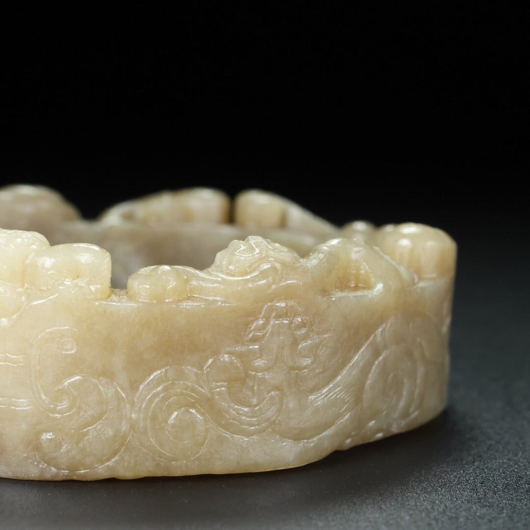 Chinese Antique Hotan Jade