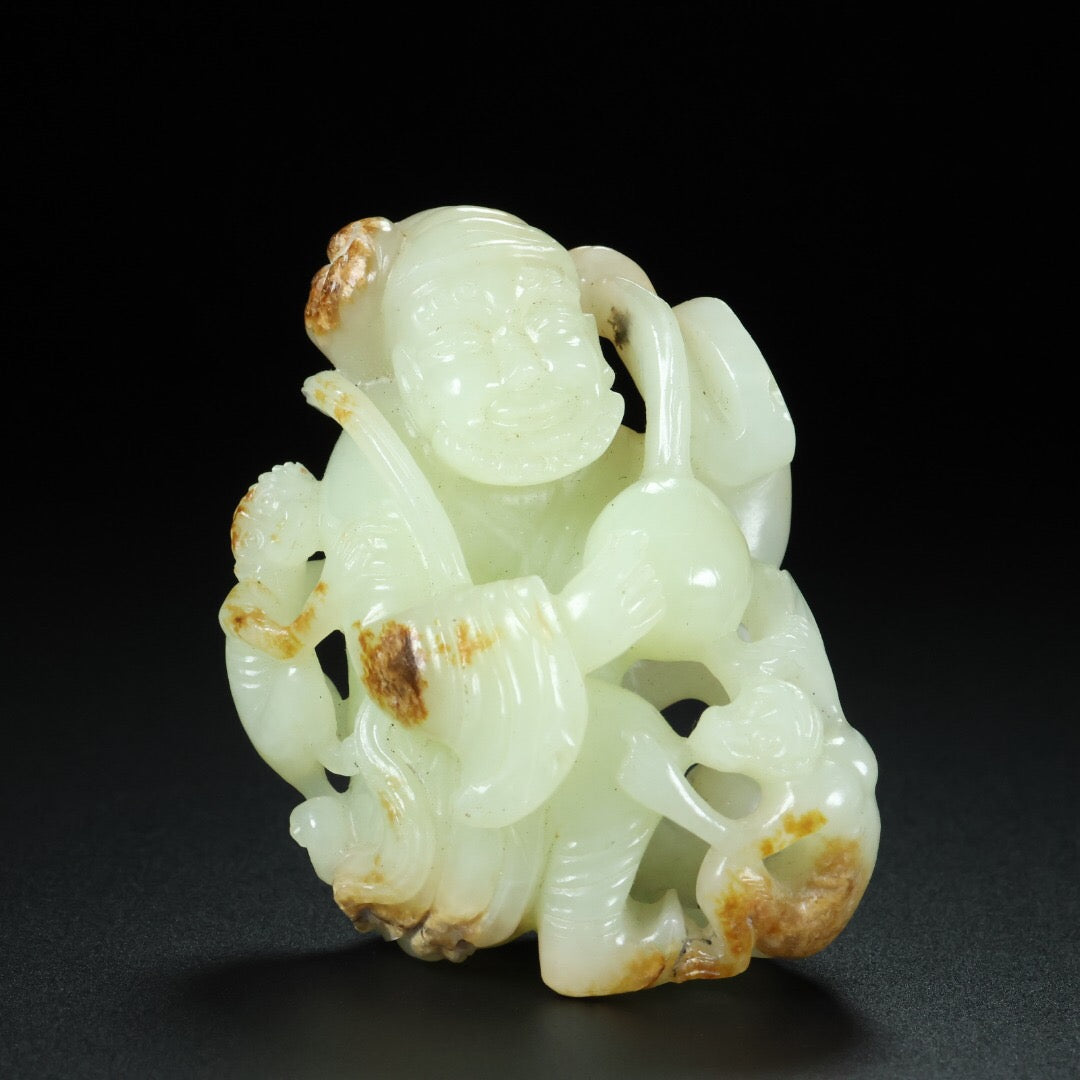 Chinese Antique Hotan Jade