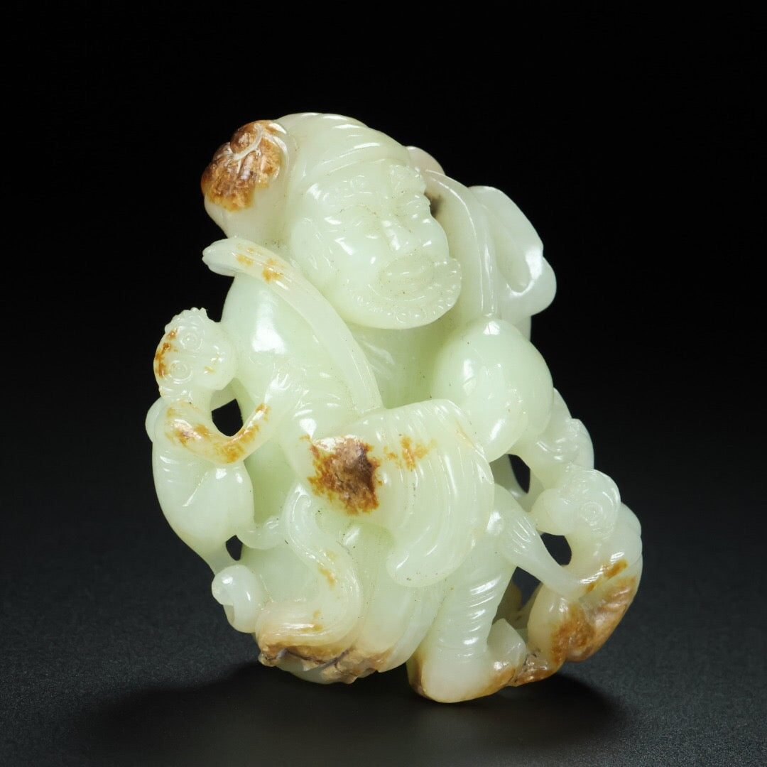 Chinese Antique Hotan Jade