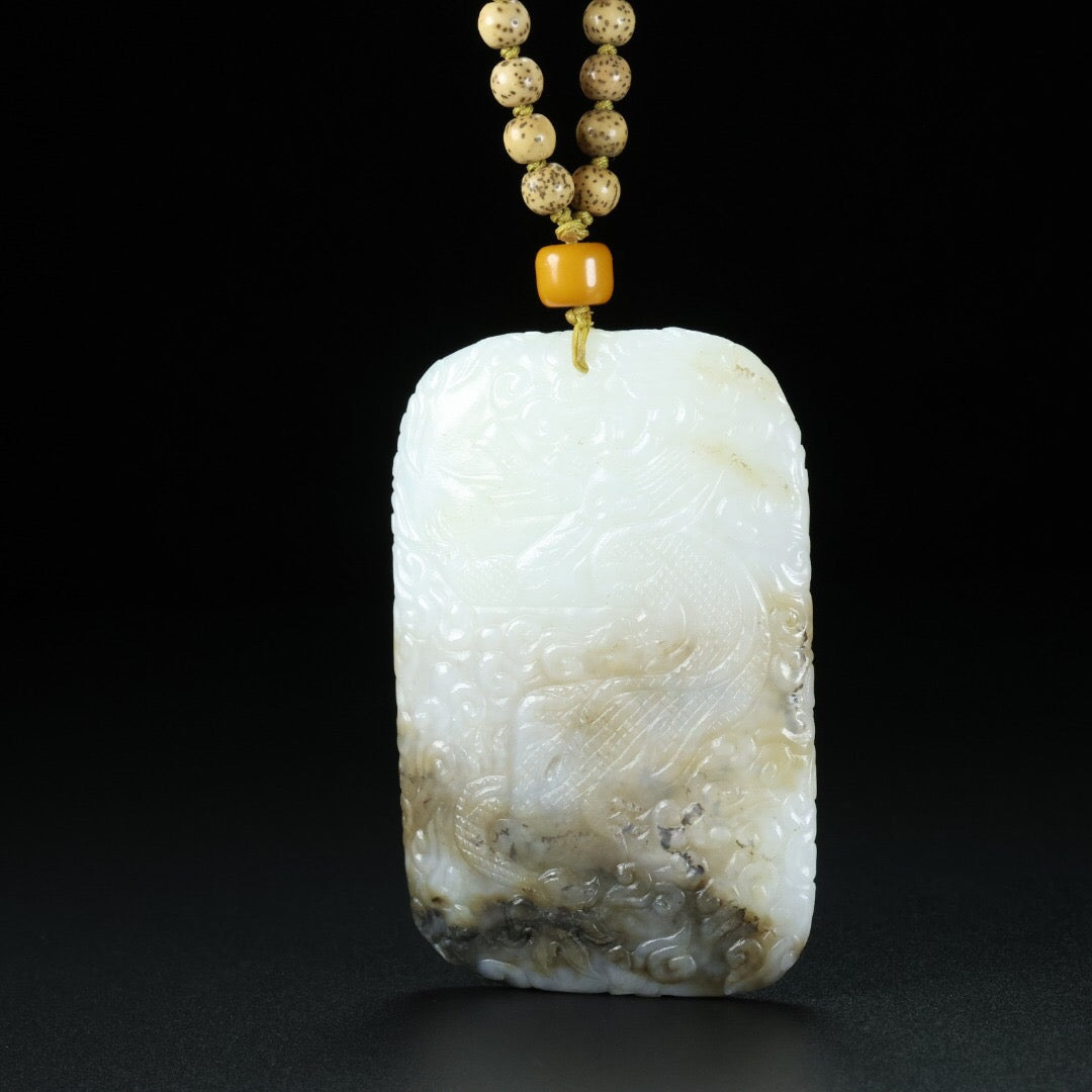 Chinese Antique Hotan Jade