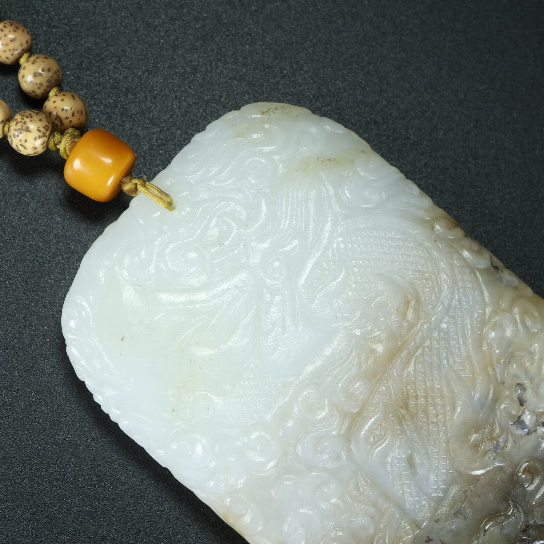 Chinese Antique Hotan Jade