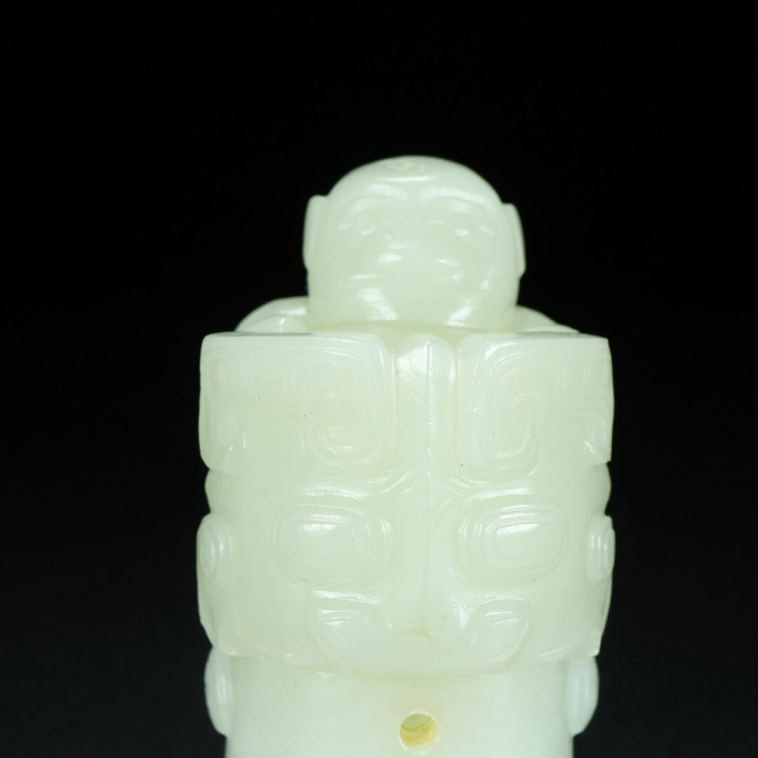 Chinese Antique Hotan Jade