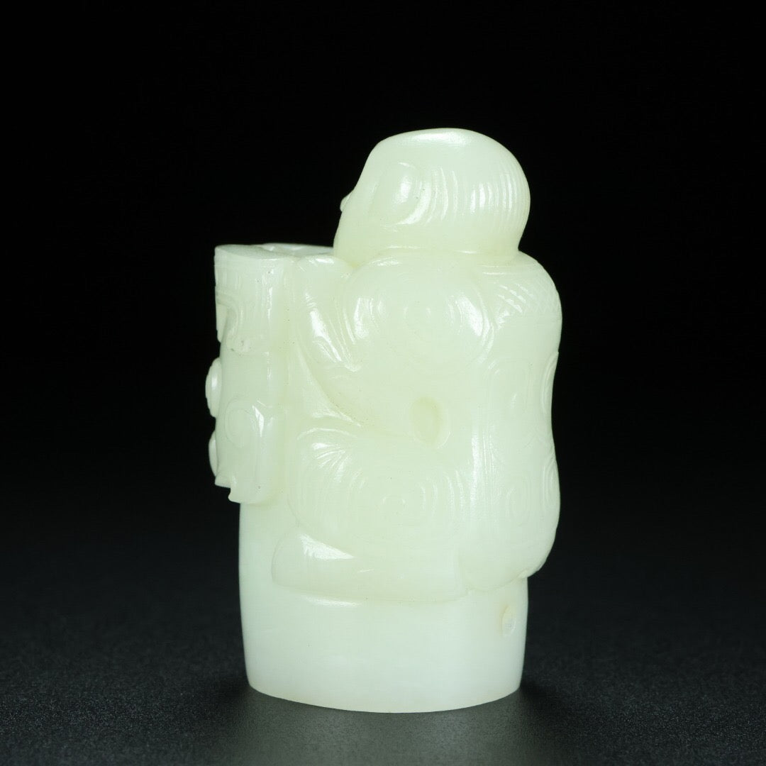 Chinese Antique Hotan Jade
