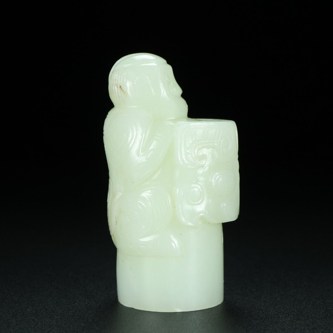 Chinese Antique Hotan Jade