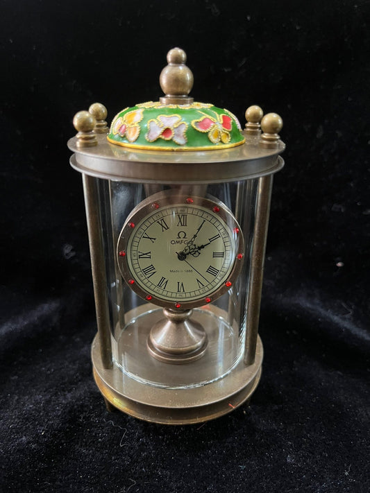 Chinese antique cloisonn é cylindrical watch